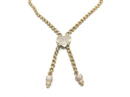 Collar Oro 14k Con Circonita 41cm