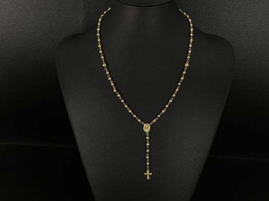 collar oro 18k 30cm 