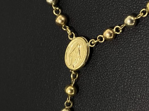 collar oro 18k 30cm 