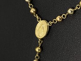 collar oro 18k 30cm 
