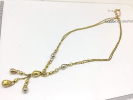 collar oro 18k 21cm 
