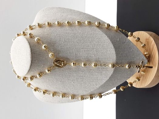collar oro 18k 56cm 