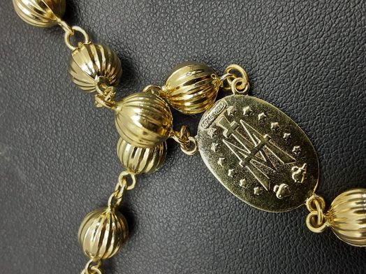 collar oro 18k 56cm 