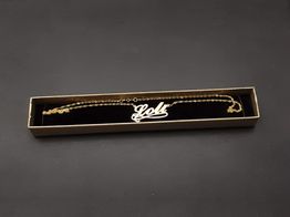 collar oro 18k 25cm 