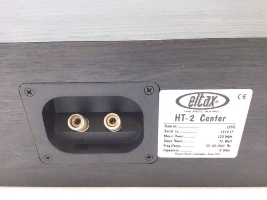 colunas hifi eltax ht-2 center