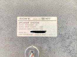 colunas hifi sony ss-h77