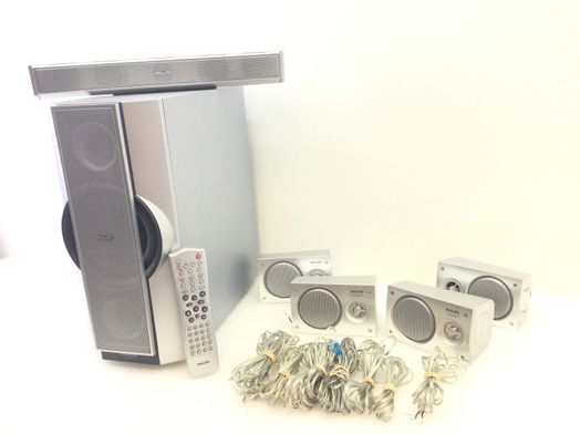 altavoces home cinema philips twin port