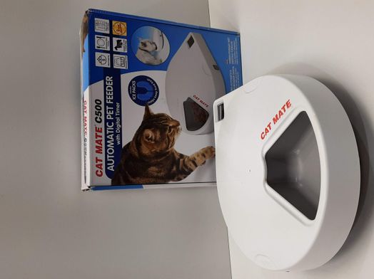 comedero bebedero de gatos catmate c500