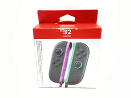 controlo do nintendo switch 2 nintendo joy-con 2 pair light purple / light green