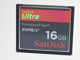 compact flash sandisk 16gb 30mb/s