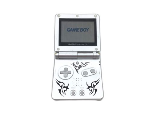 nintendo game boy advance sp tribal edition