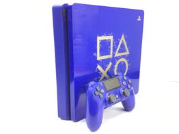 sony ps4 slim 500 gb days of play azul edition
