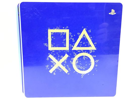 sony ps4 slim 500 gb days of play azul edition