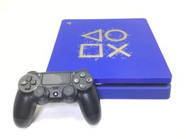 sony ps4 slim 500 gb days of play azul edition