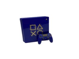 sony ps4 slim 500 gb days of play azul edition
