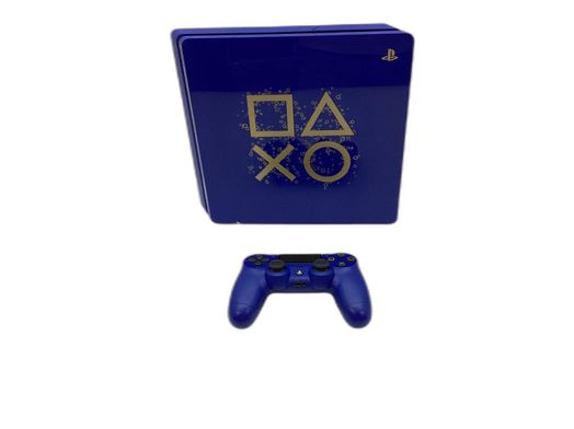 sony ps4 slim 500 gb days of play azul edition