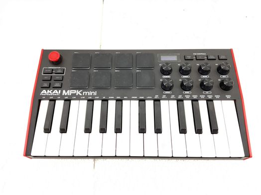 controlador midi akai mpk mini