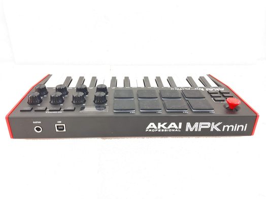 controlador midi akai mpk mini