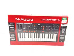 controlador midi m audio oxygen pro mini