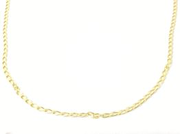 cadena hombre oro 18kt maciza eslabon bilbao