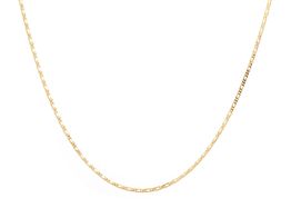 corrente ouro 18k 30cm 