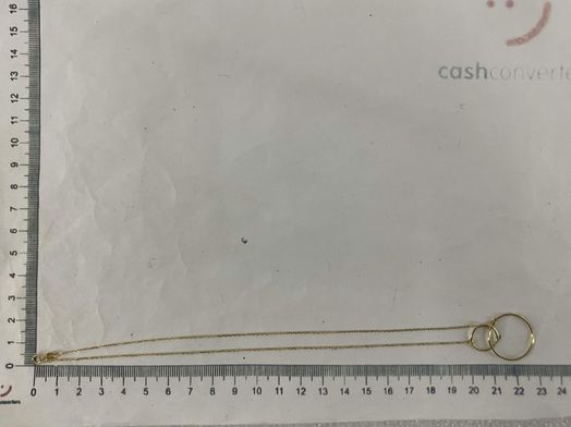 cadena oro 18k 22cm 