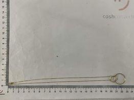 cadena oro 18k 22cm 