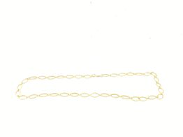 corrente ouro 18k con outros 23cm 