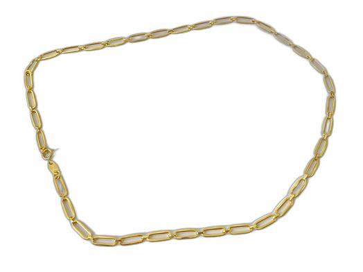 corrente ouro 18k 21cm 