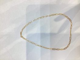 corrente ouro 18k 21cm 