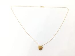 corrente ouro 18k com pedra con circonita 23cm 
