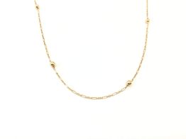 cadena oro 19k 21.5cm 
