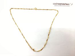 corrente ouro 19k 21cm 