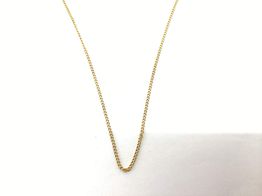 cadena oro 19k 35cm 
