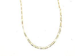 corrente ouro 19k con sem pedra 31cm 