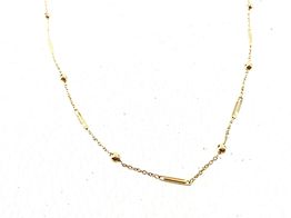 corrente ouro 19k 23cm 