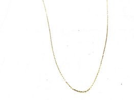 corrente ouro 19k 30cm 