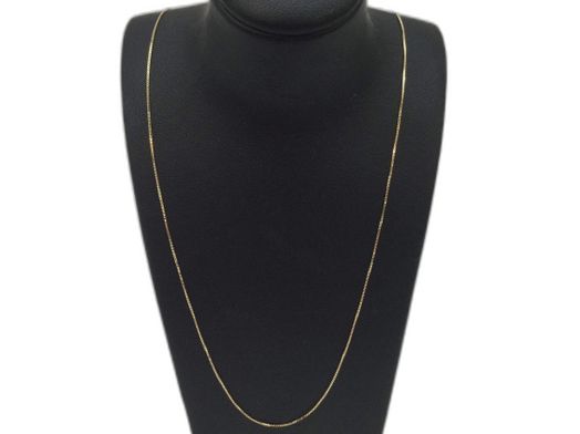 corrente ouro 18k con sem pedra 25cm 