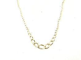 corrente ouro 19k 22cm 