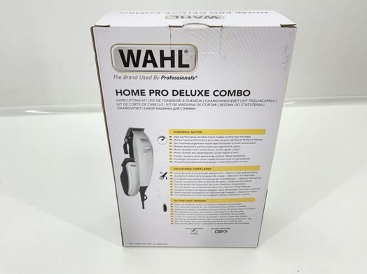 cortadora pelo wahl home pro deluxe combo