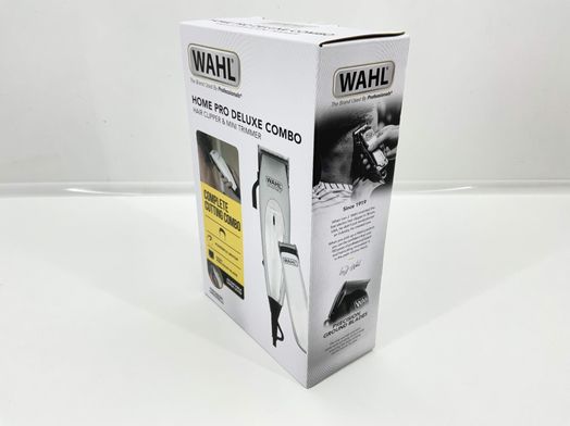 cortadora pelo wahl home pro deluxe combo