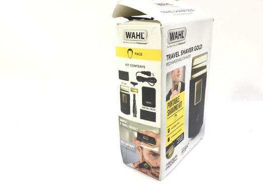 cortadora pelo wahl travel shaver gold edition