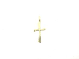crucifixo ouro 18k con sem pedra 
