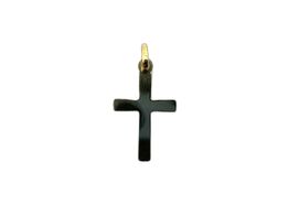 crucifixo ouro 18k con sem pedra 