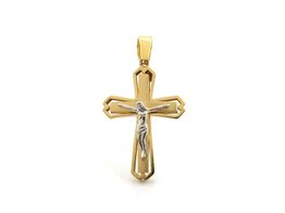crucifijo oro 18k 