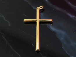 crucifijo oro 18k 