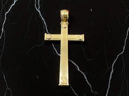 crucifijo oro 18k 