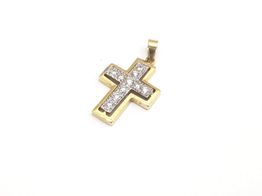crucifijo oro 18k 