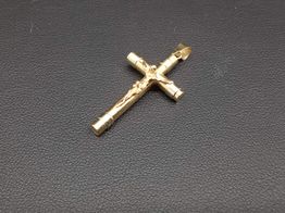 crucifijo oro 18k 