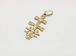 crucifijo oro 18k 